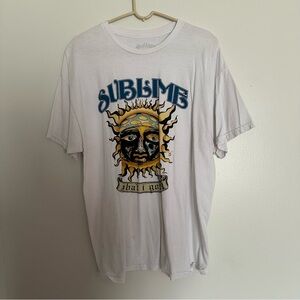White Sublime Graphic T-Shirt